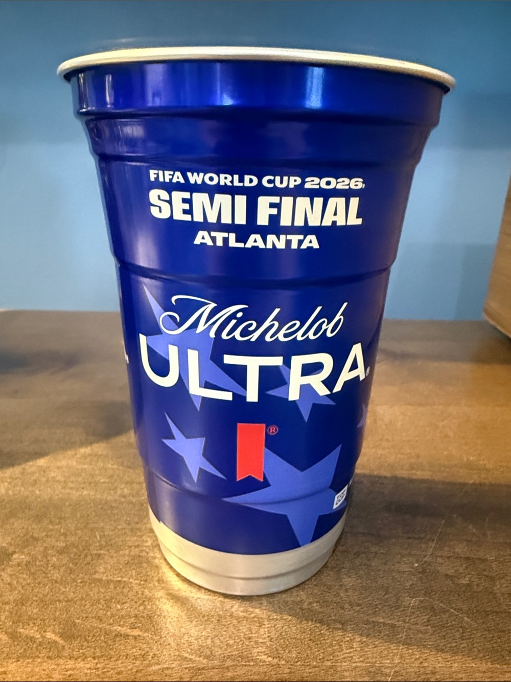 WORLD CUP 2026 Michelob Ultra Blue Semi Final Atlanta Stadium Cup